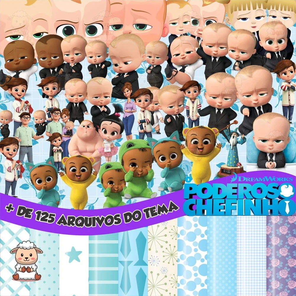 Prévia de Kit Digital Poderoso Chefinho 01 Png