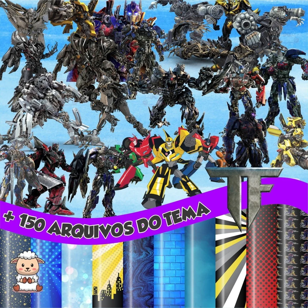 Prévia de Kit Digital Transformes 01 Png