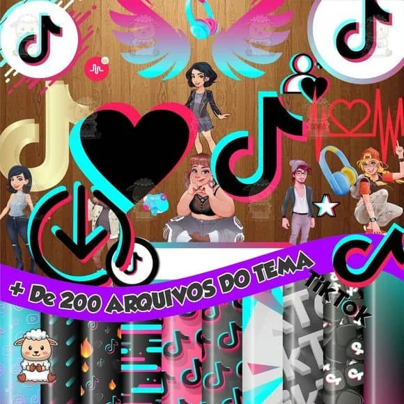 Prévia de Kit Digital Tiktok 01 Png