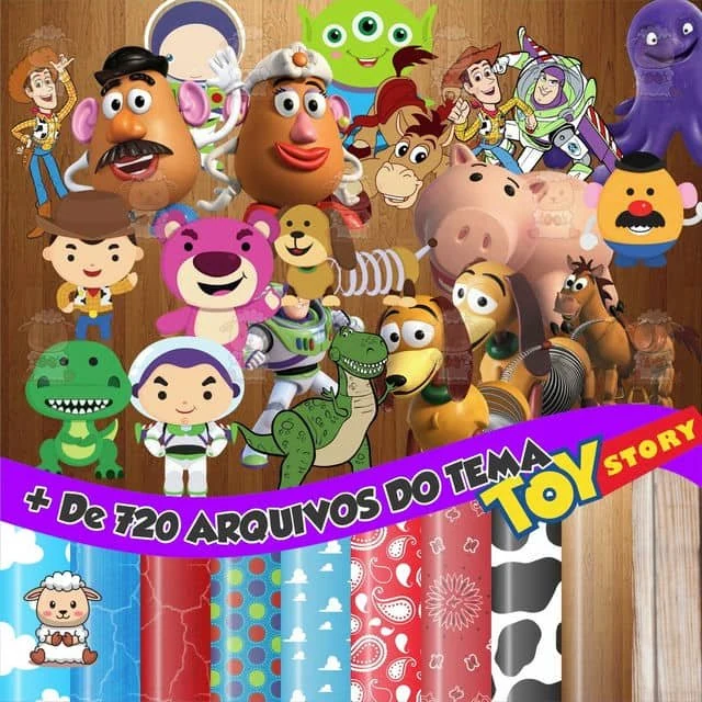 Prévia de Kit Digital Toy Story 01 Png