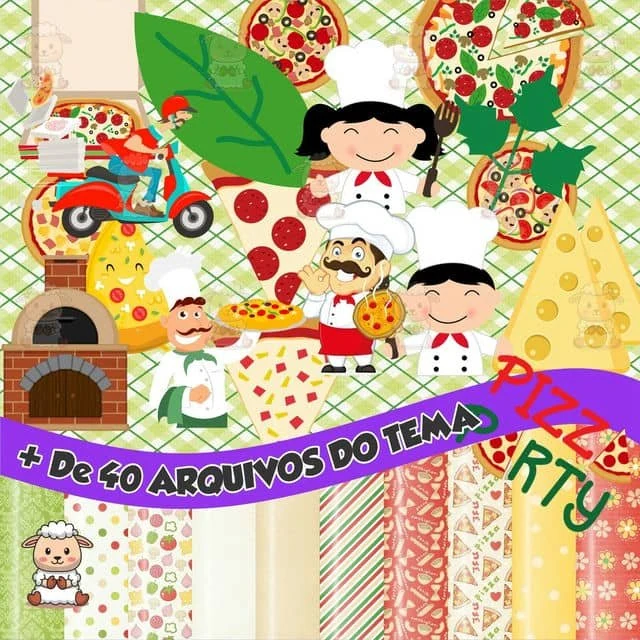 Prévia de Kit Digital Pizzaria 01 Png