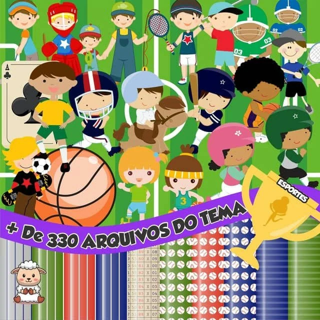 Prévia de Kit Digital Esportes 01 Png