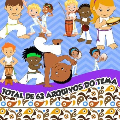Prévia de Kit Digital Capoeira Png 01