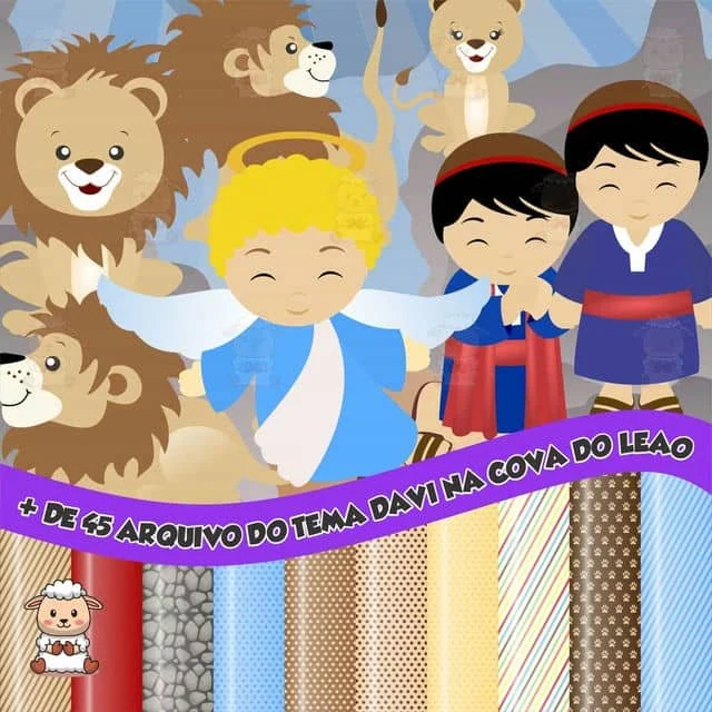 Prévia de Kit Digital Daniel Na Cova Do Leão 01 Png