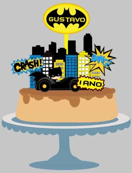 Prévia de Topo De Bolo Batman