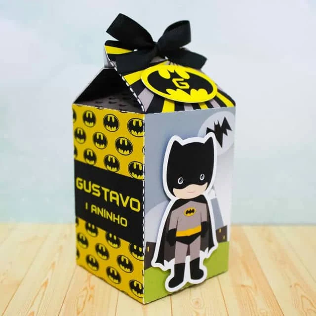 Prévia de Caixa Milk Batman 01 Silhouette