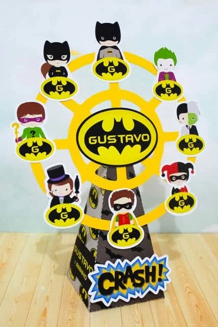 Prévia de Caixa Roda Gigante Batman 01 Silhouette