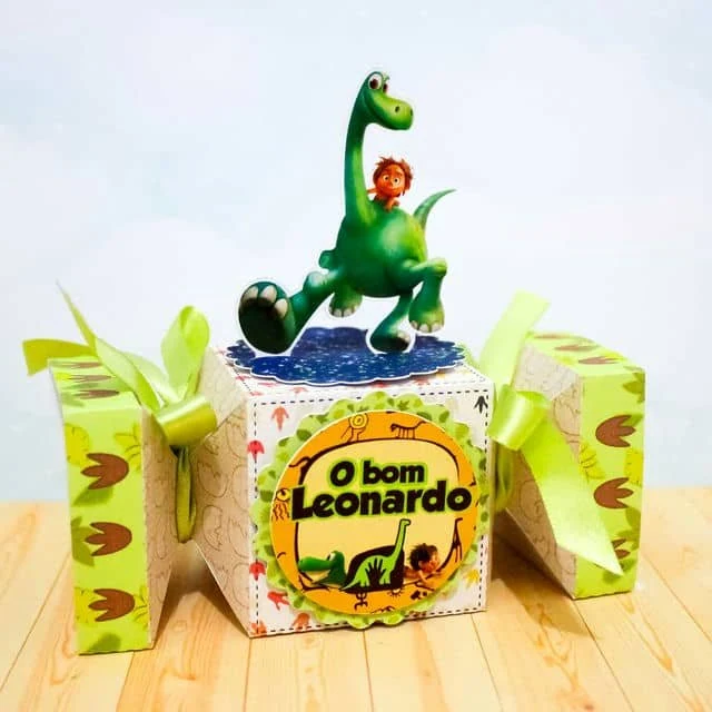 Prévia de Caixa Bala O Bom Dinossauro 01 Silhouette