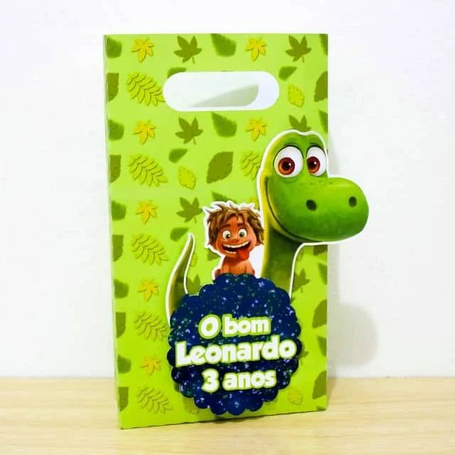 Prévia de Sacolinha O Bom Dinossauro 01 Silhouette