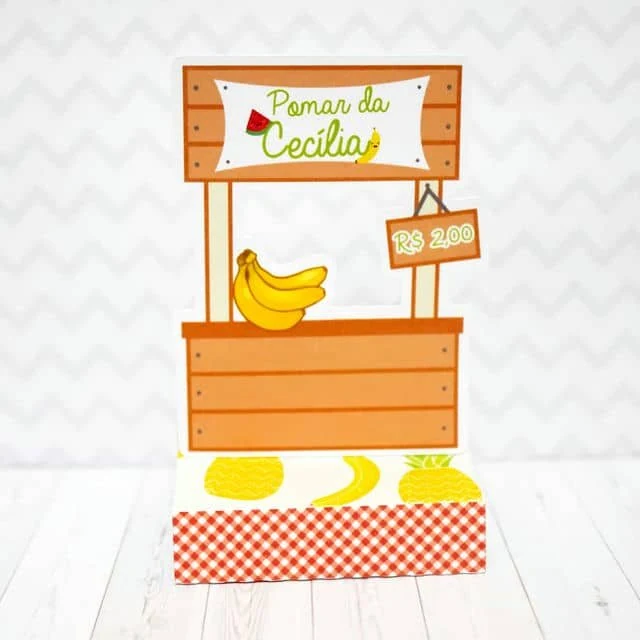 Prévia de Porta Bis Duplo Pomar 01 Silhouette Corte