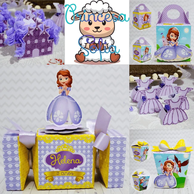 Prévia de kit digital Princesa Sofia 01 silhouette
