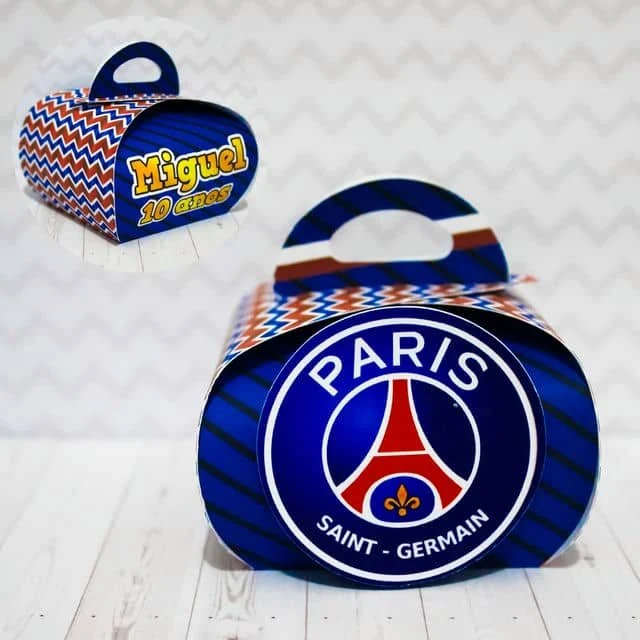 Prévia de Caixa Bombom PSG 01 Silhouette
