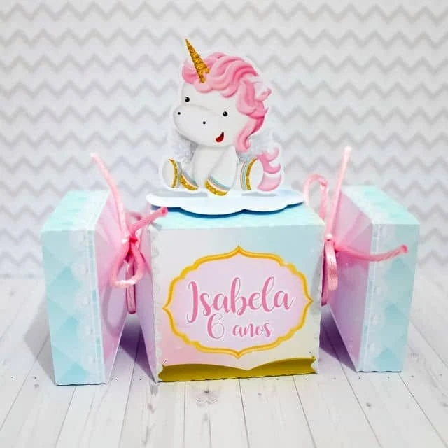 Prévia de Caixa Bala Unicornio 01 Silhouette