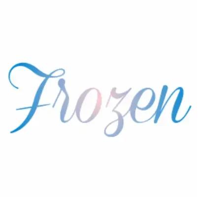 Prévia de Fonte Frozen 01 Demo ConeriaScript