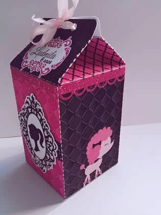 Prévia de Caixa Milk Barbie Paris 01 Silhouette