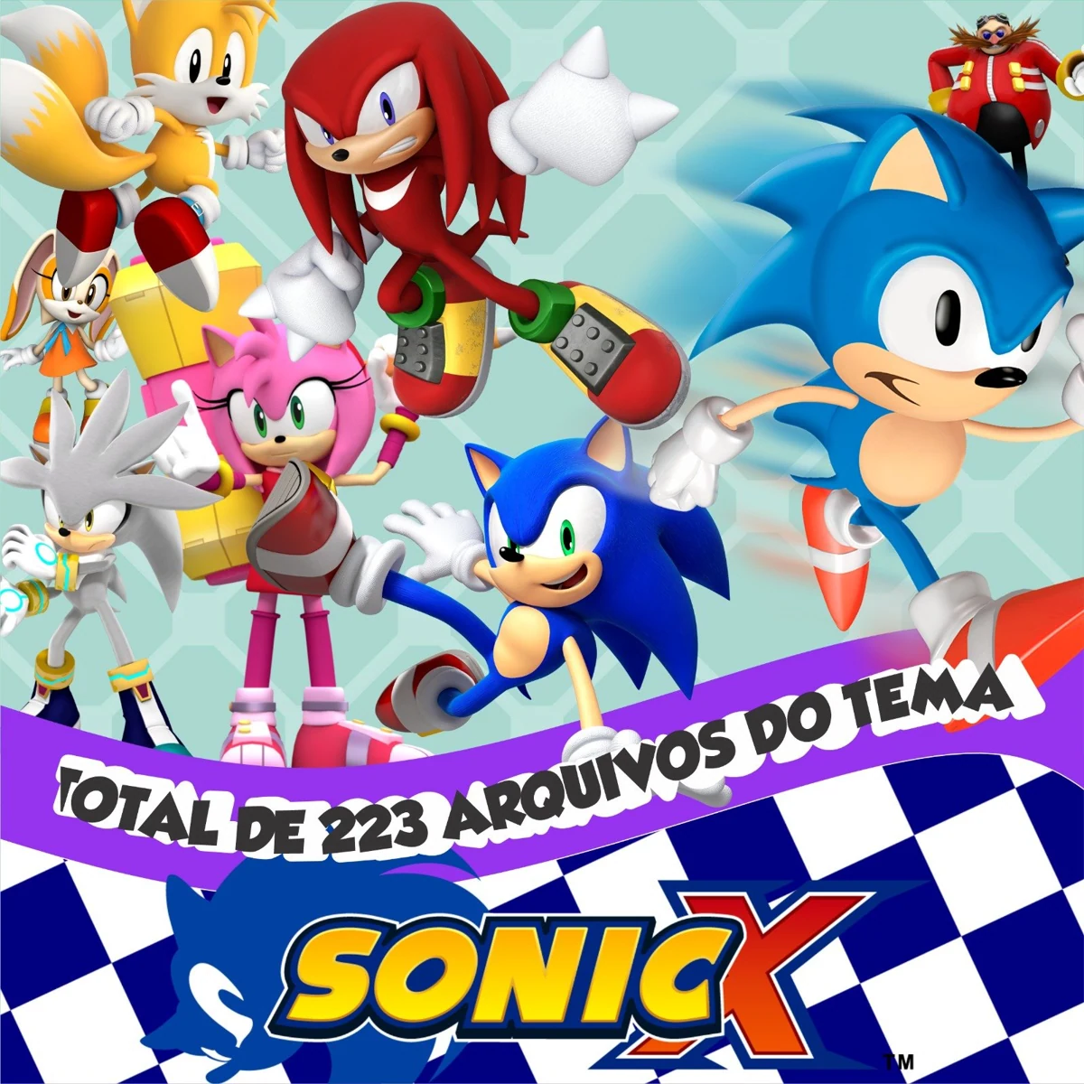 Prévia de Kit Digital Sonic Png 01