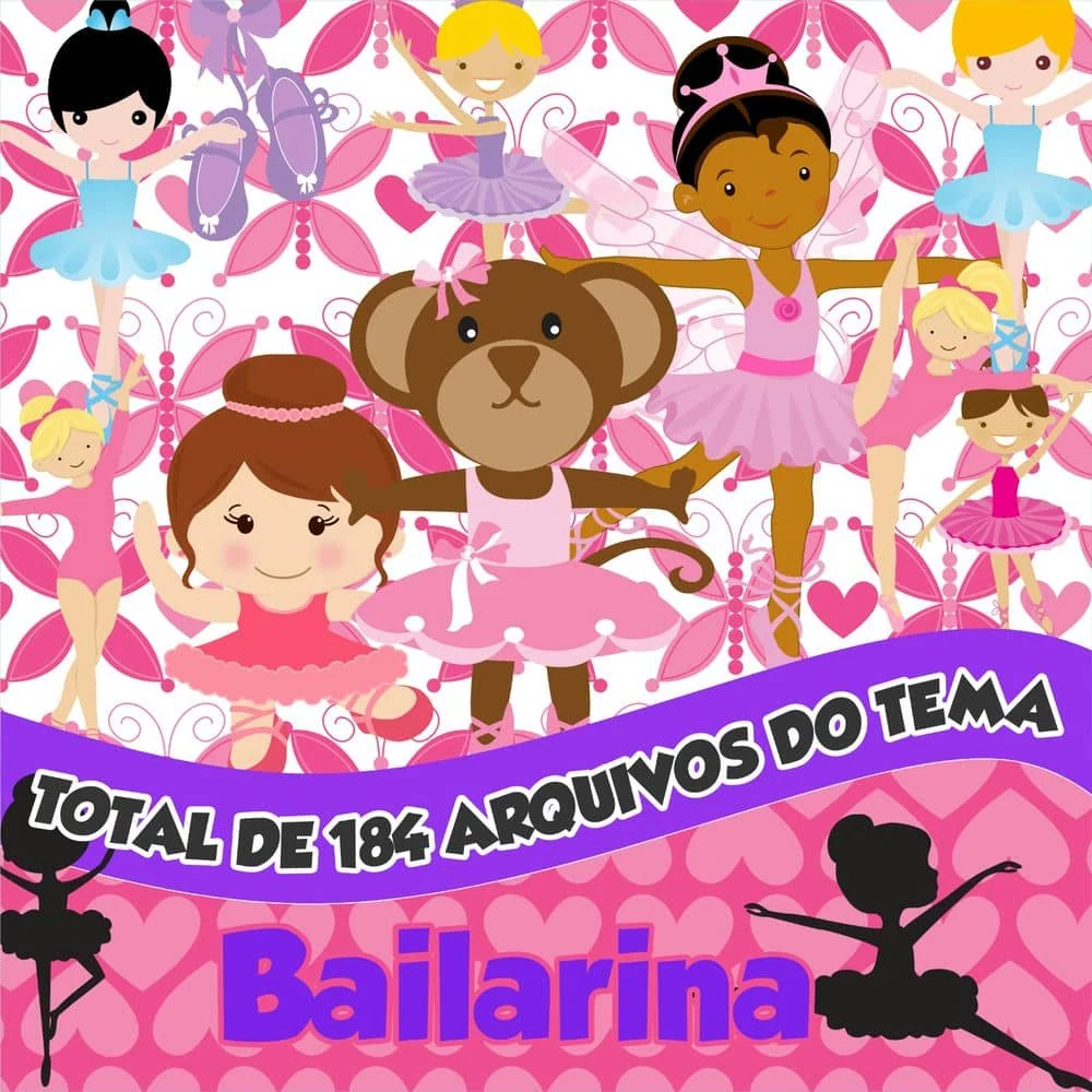 Prévia de Kit Digital Bailarina 05 Png