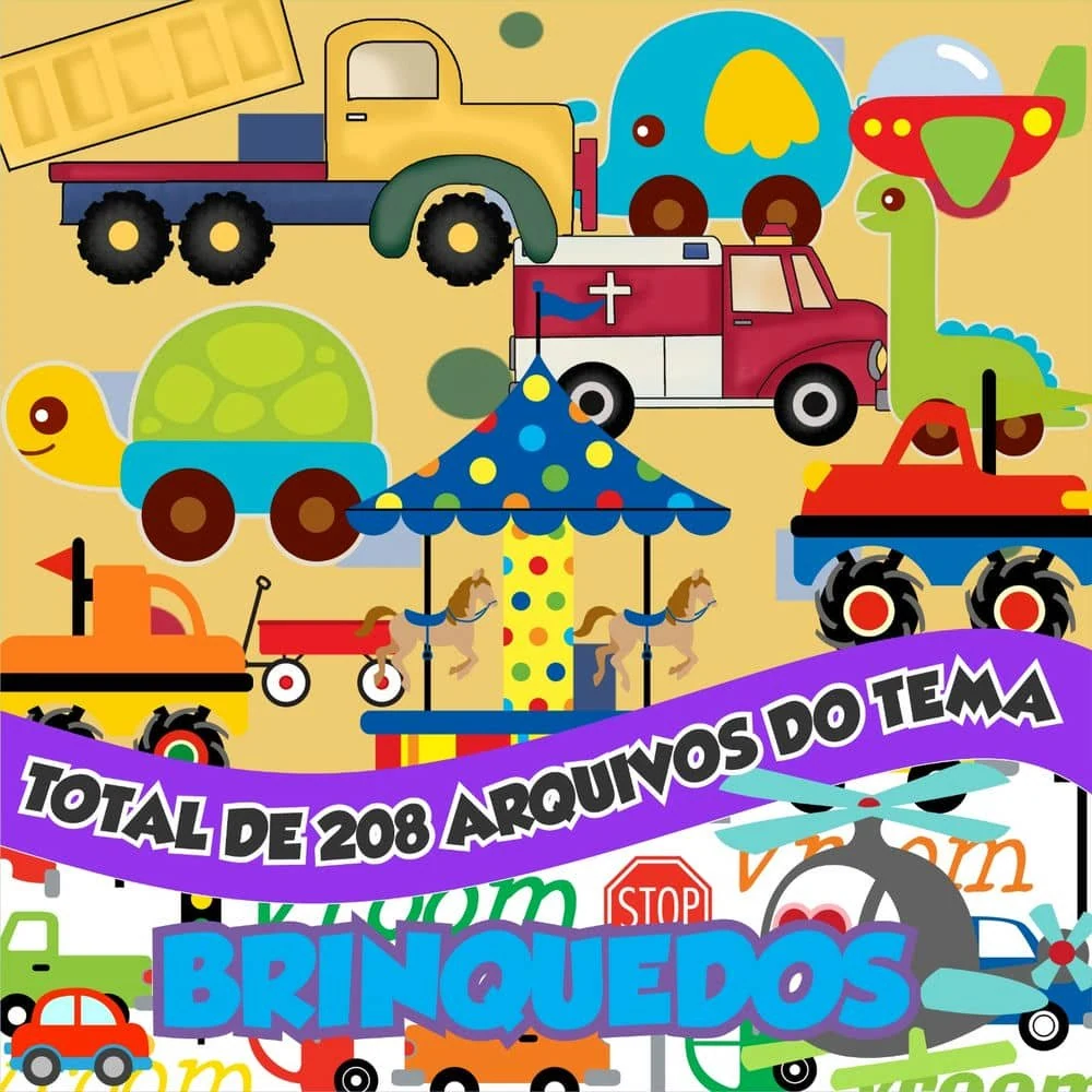 Prévia de Kit Digital Brinquedos 02 Png