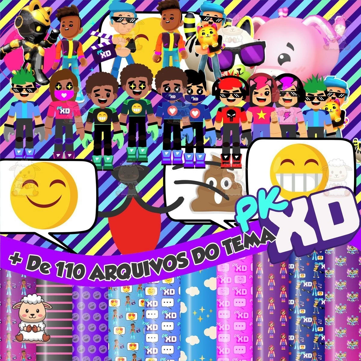 Prévia de Kit Digital Pk Xd 01 Png