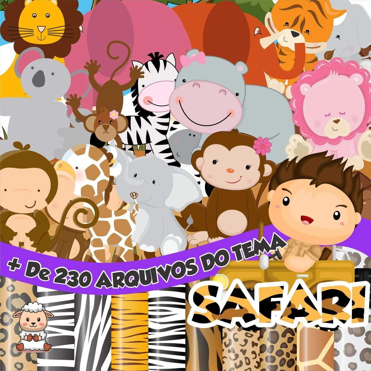 Prévia de Kit Digital Safari 08 Png