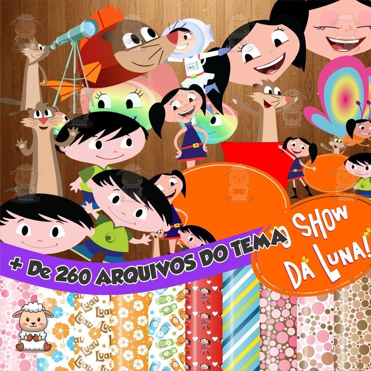 Prévia de Kit Digital Show da Luna 01 Png