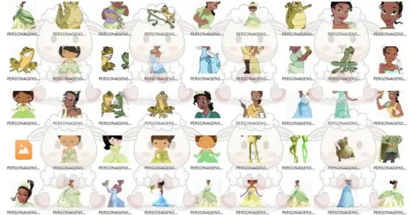 Kit Digital a Princesa e o Sapo Png- Festas Infantil